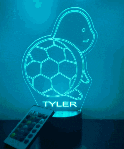 Turtle 3D Lamp